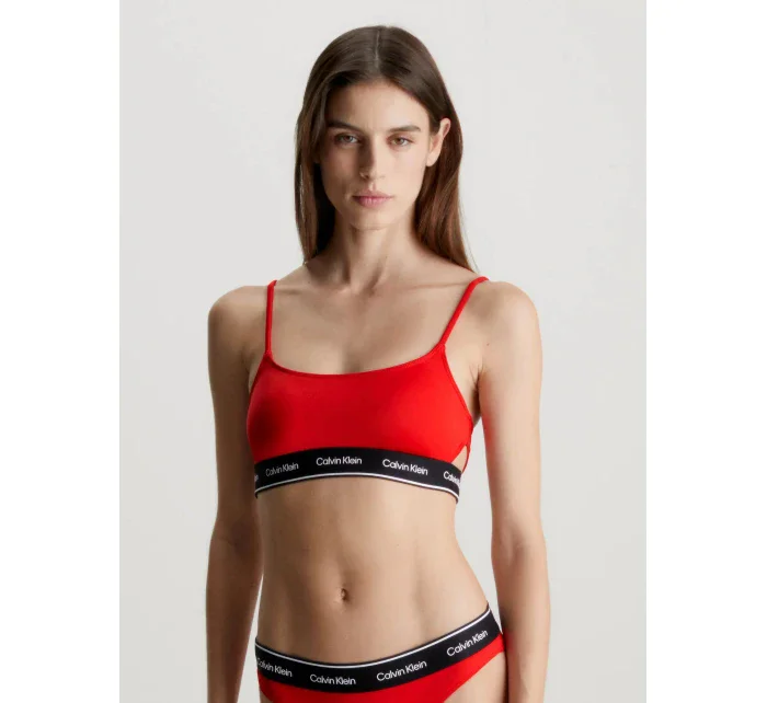 Dámská plavková podprsenka  červená  model 19509070 - Calvin Klein