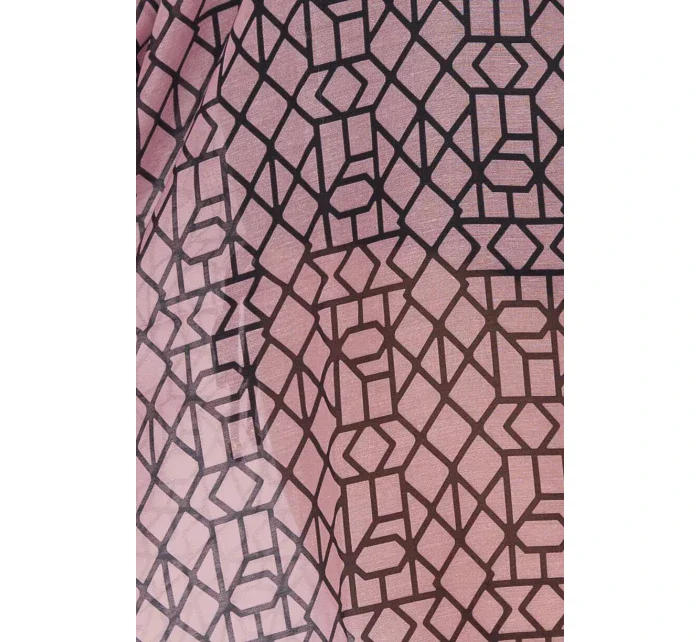 Dámske pareo 13 D95CH - 41a čierne s geometrickým vzorom - Self Dámske pareo 13 D95CH - 41a čierne s geometrickým vzorom - Self