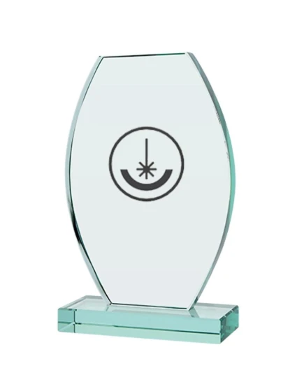 Trofeum szklane grawerowane z etui