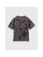 Chlapecké tričko oversize s potiskem model 21816866 - 4F Chlapecké tričko oversize s potiskem model 21816866 - 4F