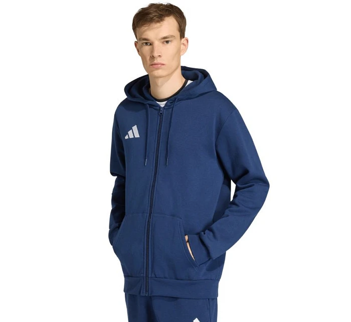 Pánska mikina adidas Entrada 26 FZ Hoody navy blue KF5946