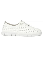 Dámske kožené šnurovacie čižmy Filippo DP7671