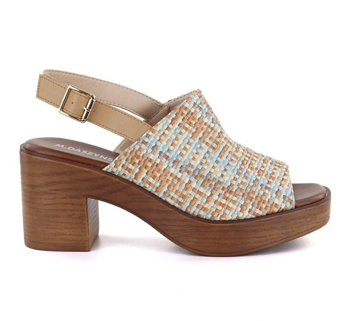 Dámské sandály na pletené M.Daszynski model 22072481 - M. Daszyński