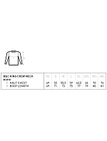 B&C KING Crew Neck_° Pánská mikina model 22484067 pure sky