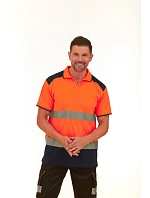 220 HiVis Piqué Polo hi vis model 22501623 - Yoko