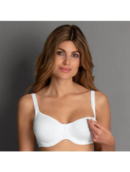 Basic podprsenka na kojení s kosticí model 10621169 bílá - Anita Maternity Basic podprsenka na kojení s kosticí model 10621169 bílá - Anita Maternity