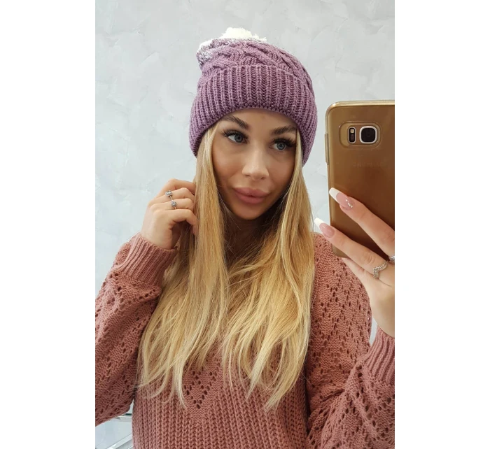 Fleecová čepice model 18749985 - K-Fashion Fleecová čepice model 18749985 - K-Fashion