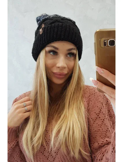 Fleecová čepice Alice model 18750259 - K-Fashion