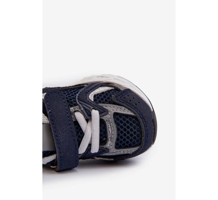 Dziecięce Buty Sportowe Sneakersy Na Rzep Granatowe Rulagia Dziecięce Buty Sportowe Sneakersy Na Rzep Granatowe Rulagia