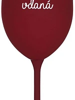 PIJEM, AKO SA MÁM - burgundský pohár na víno 350 ml