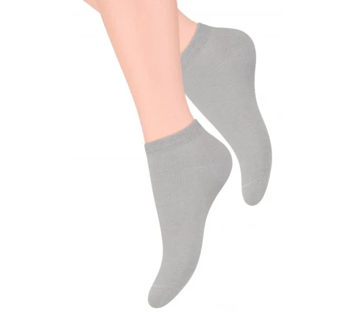 Dámské ponožky 052 light grey - Steven Dámské ponožky 052 light grey - Steven