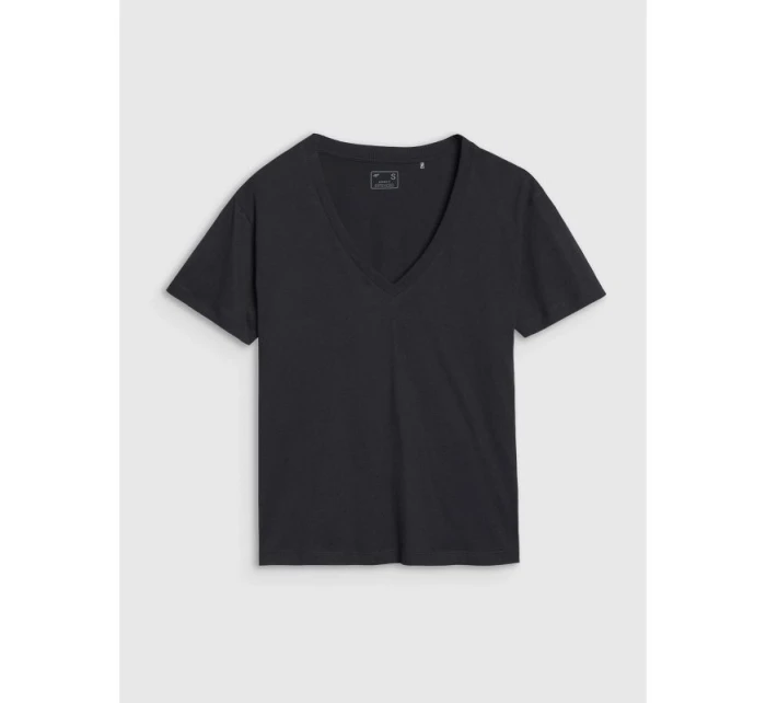 Dámské tričko oversize z modalu model 21433317 - 4F