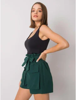 Šortky DHJ SN 13295.76 tmavozelené