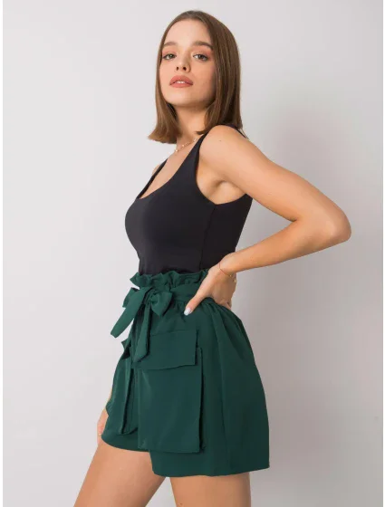 Šortky DHJ SN 13295.76 tmavozelené Šortky DHJ SN 13295.76 tmavozelené