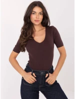 Jumper PM SW B 627.63 tmavohnedý Jumper PM SW B 627.63 tmavohnedý