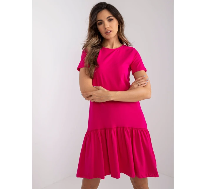 Šaty RV SK model 17034980 fuchsiová - FPrice Šaty RV SK model 17034980 fuchsiová - FPrice