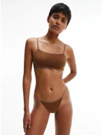 Nevystužená braletka 2pack QD3806E CJ8 škoricová - Calvin Klein