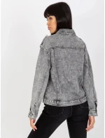 Dámska džínsová bunda EM KR H1830.88 Šedé džínsy - Cimini