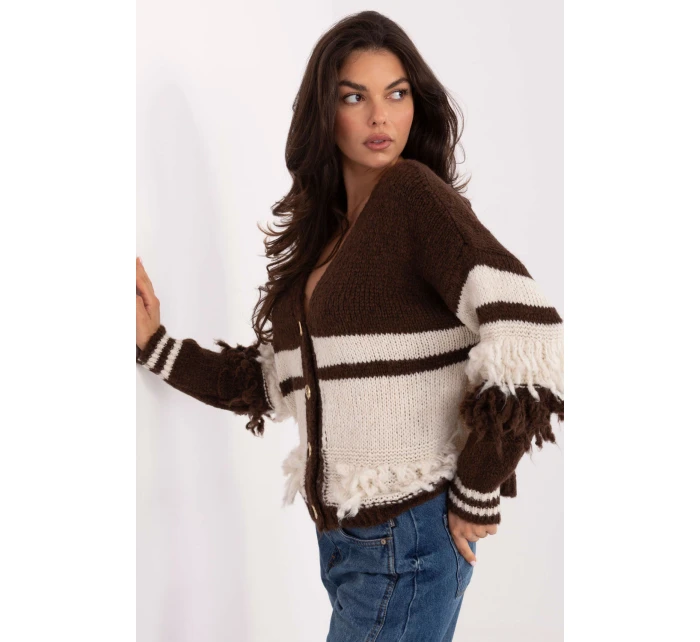 Sveter na gombíky model 218010 Taliansko Moda