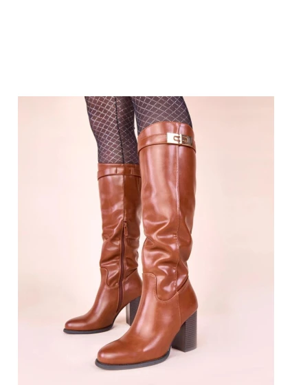 Topánky na podpätku model 221035 Solea