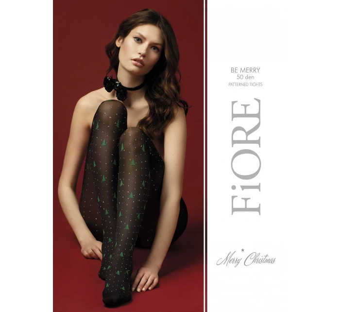Dámské punčochové kalhoty G model 21865245 Be Merry 40 den 5XL - Fiore
