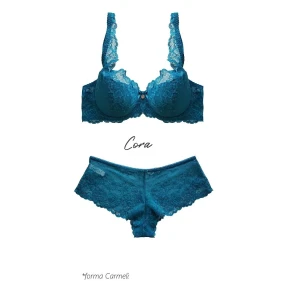 Vystužená dámska podprsenka full cup Mat M-3344/22 Cora Turkus Vystužená dámska podprsenka full cup Mat M-3344/22 Cora Turkus