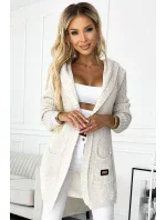 Dámsky svetrík 488-1 Cardigan - Numoco basic