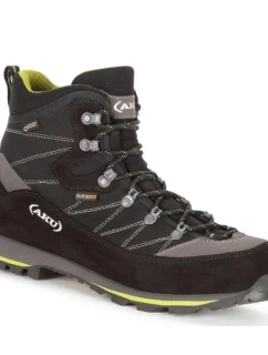 Trekker Gore-tex pánska turistická členková obuv black grey