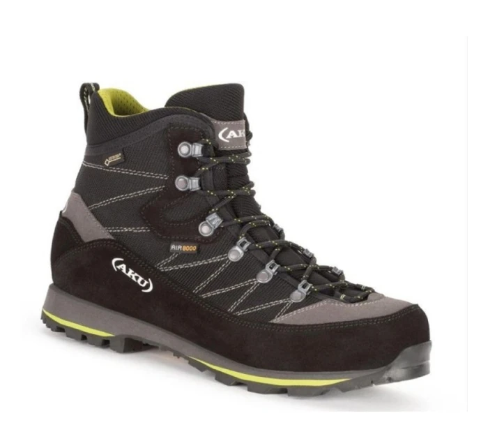 pánská model 21948145 kotníková obuv Trekker Goretex černá šedá - Aku