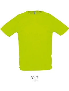 SOL'S Sporty Pánské raglánové sportovní tričko model 22524406 neon green