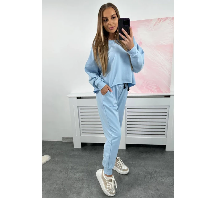 Set 2dílná mikina + kalhoty modrý Set 2dílná mikina + kalhoty modrý