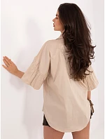 Koszula MI KS model 22097807 beżowy - FPrice