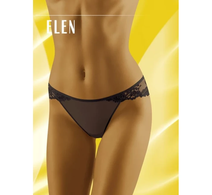 Dámské kalhotky model 17565134 Black - Wol-Bar Dámské kalhotky model 17565134 Black - Wol-Bar