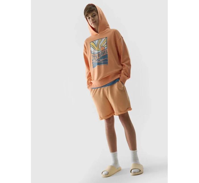 Chlapčenská mikina 4F - oranžová