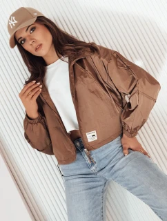 Dámska prechodná bunda ISCAR hnedá FashionStreet TY4234