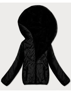 Černá oboustranná dámská bunda pro přechodné období model 21479095 - S'WEST
