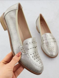 Dámske metalické zlaté Potocki 12581