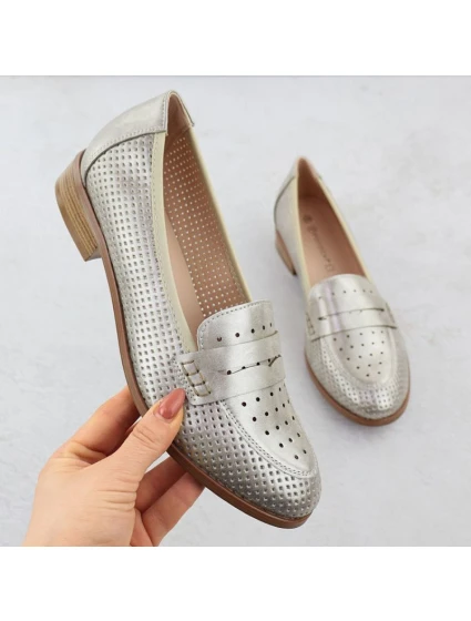 Dámske metalické zlaté Potocki 12581 Dámske metalické zlaté Potocki 12581