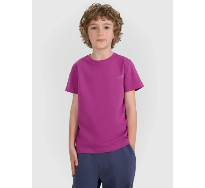 Dětské hladké tričko  model 21756887 - 4F