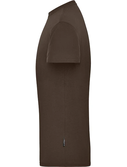 JN Pánské pracovní tričko z bio bavlny Solid 02. brown model 22415065 - Daiber JN Pánské pracovní tričko z bio bavlny Solid 02. brown model 22415065 - Daiber