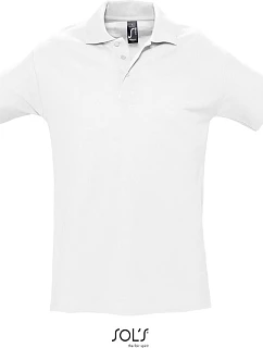 SOL'S Spring II Piqué polo 25.1362 biele
