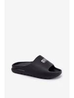 Piankowe Klapki Męskie Z Logo Big Star RR174A012 Czarne