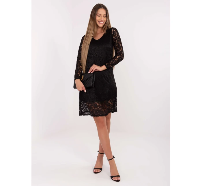 Šaty MI SK A1418.36 čierne Šaty MI SK A1418.36 čierne