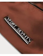 Hnědá dámská sportovní mikina model 20740369 - LHD