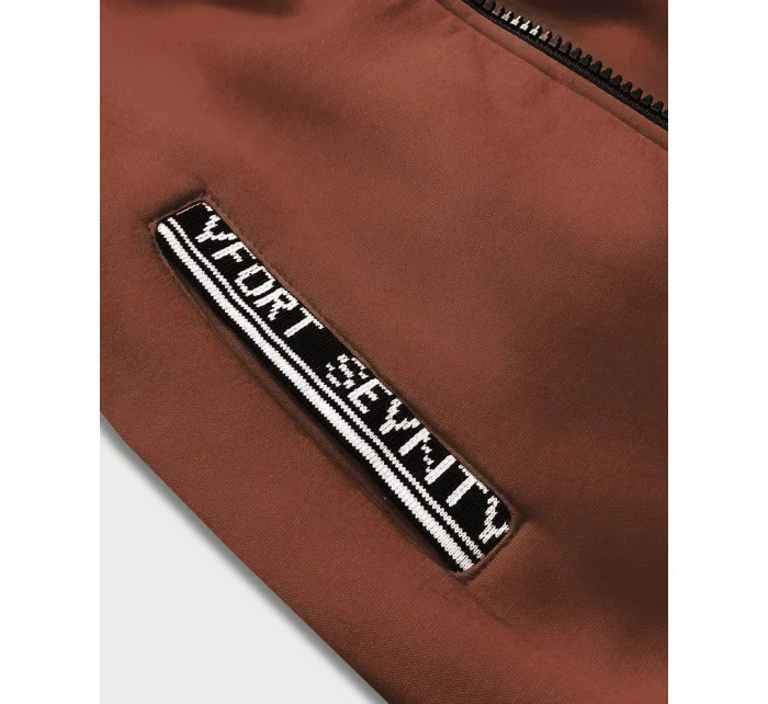 Hnědá dámská sportovní mikina model 20740369 - LHD