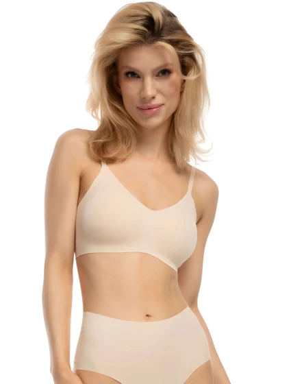 Dámsky športový top Infinity soft beige - JULIMEX