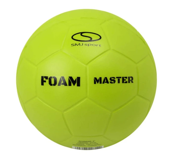 Lopta z PU peny Foam Master UM126-G SMJ sport