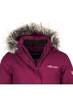 Trollkids Dievčenská zimná bunda Oslo Coat XT Zateplený kabát s kapucňou Pink (180-229)