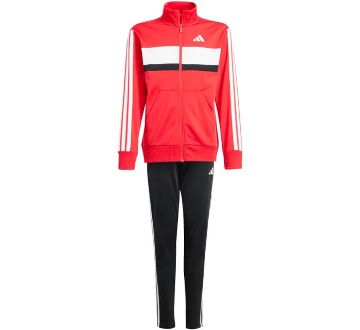 Dětská tepláková souprava Essentials 3Stripes červená/černá model 21465429 - ADIDAS Dětská tepláková souprava Essentials 3Stripes červená/černá model 21465429 - ADIDAS