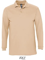 SOL'S Winter II Piqué polo s dlouhým rukávem model 22525756 sand SOL'S Winter II Piqué polo s dlouhým rukávem model 22525756 sand